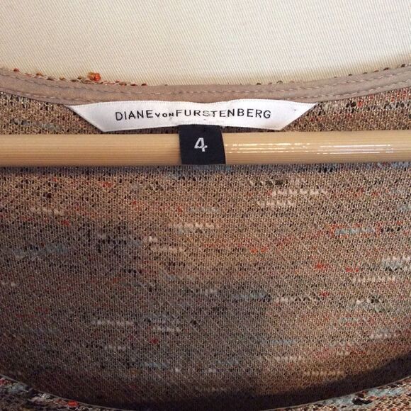 Diane Von Furstenberg Tweed Boucle Dress! - Picture 3 of 10